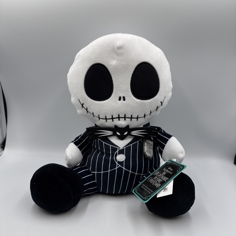 Disney The Nightmare Before Christmas Jack Skellington Weighted Plush Stuffed